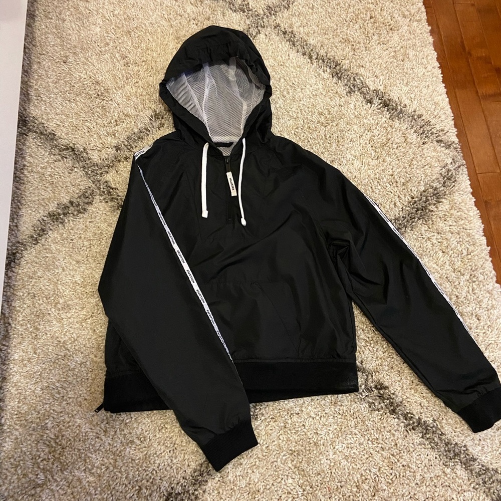 Hollister Windbreaker QuarterZip, Hoodie, NWOT